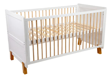 Cuna Cama De Madera Carestino Vigo 140x70 Blanco