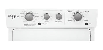 Torre Lavado Whirlpool Eléctrico He 20kgs - Blanca 7mwet4027 Color Blanco