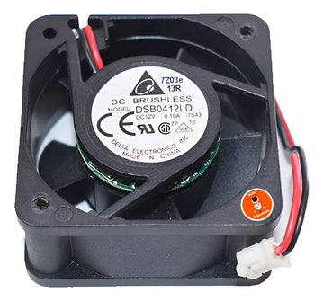 Ventilador De Refrigeración 4x4x2cm Brushless 12v 2 Cables