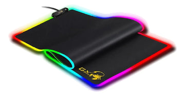 Pad Mouse Gamer Genius Gx 800s Rgb Iluminado Antideslizante Negro