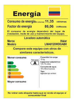 Lavadora Mabe 18 Kg Carga Superior Manual Gr Lma8120wdgab0 Gris