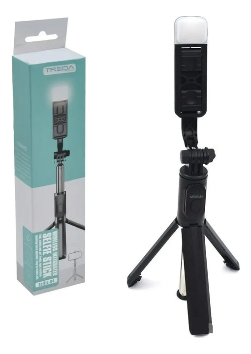 Selfie Stick Monopod Tripode Fotografia Celular Led Control