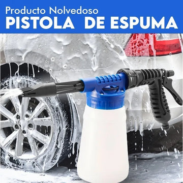 Pistola Espuma Lanza Agua Lavado Autos, Motos Pulverizador