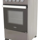 Estufa Romero Mixta Haceb 50 Cms Gas Natural Plata