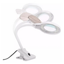 Lampara LED con Lupa y Gancho Flexible