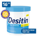 Crema Para La Dermatitis Del Pañal Del Bebe Desitin16 Oz