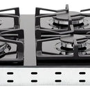 Estufa De Empotrar Tandoori Cristal Gas Natural Haceb 9002295 Color Negro