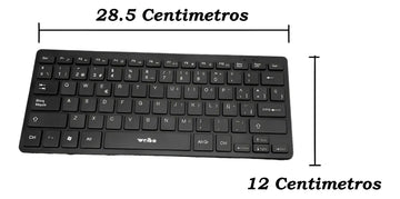 Kit de teclado y ratón Wb8068 con transmisión inalámbrica de hasta 10 m