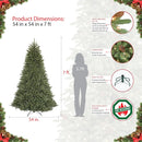 Árbol De Navidad Artificial 7 Pies Ultra Realista