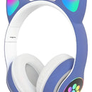 Audífonos Cat Con Bluetooth, Led 997 17 64 04 Color Azul
