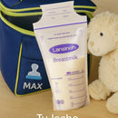 Bolsas Pre-esterilizada Leche Materna Lasinoh 180 Ml X 100un