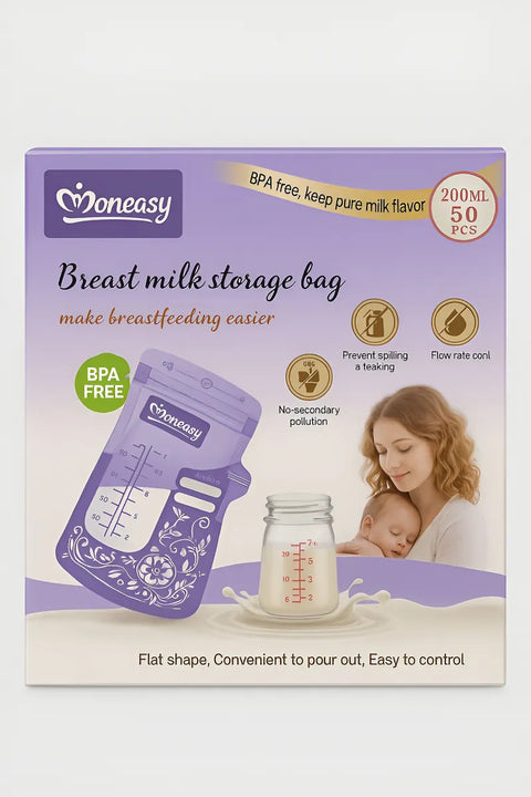 Bolsas Almacenamiento Leche Materna 50 Unidades Momeasy