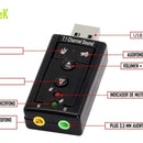 Tarjeta De Sonido Externa 7.1