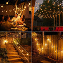 Guirnalda Extensión Luces Led Exterior 7,6m 25 Bombillos Amarillo