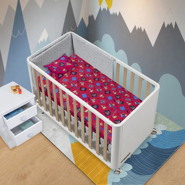 Colchoneta Antifluidos Para Bebé Multiusos 70x130 + Color Rosa Osos Baby
