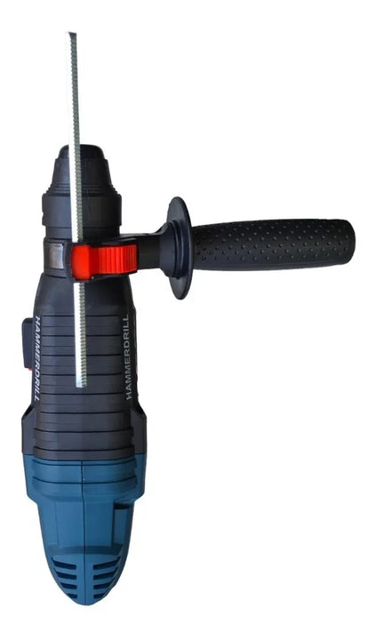 Taladro Rotomartillo Demoledor Inalambrico Doble Bateria Azul Petróleo 60hz