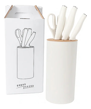 Cuchillos Chef Profecional Japones Con Diseño Negro