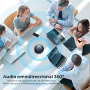 Micrófono Bluetooth Con Parlante Color Negro