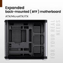 Jonsbo Tk-2 Negro Atx Mid-tower Pc Case, Diseno De Vidrio Hi