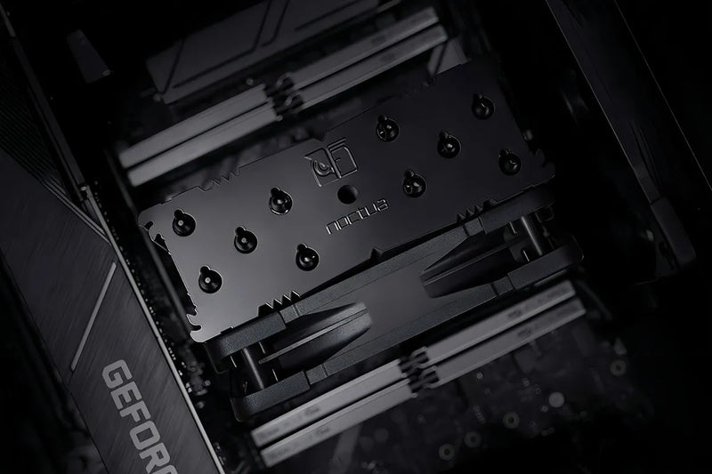 Noctua Nh U12s Chromax Black Disipador Cpu Lga115x Am4 Rendi Led Sin Led
