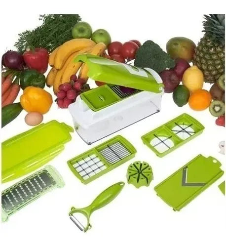 Picador Cortador Rallador Multiuso De Verduras Frutas