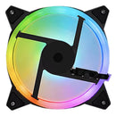 Ventilador Rgb X3 Fan Cooler 120mm Pc Gamer Luz Led Molex