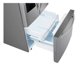 Nevecón Lg French Door 618 Lt Linear Inverter Ice Maker Ps3 Plateado