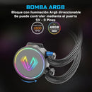 Enfriamiento Liquido Pc 360 Mm Argb Lga 1700 Am5 1200 Negro