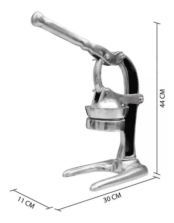 Exprimidor De Naranjas Semi Industrial Manual En Aluminio