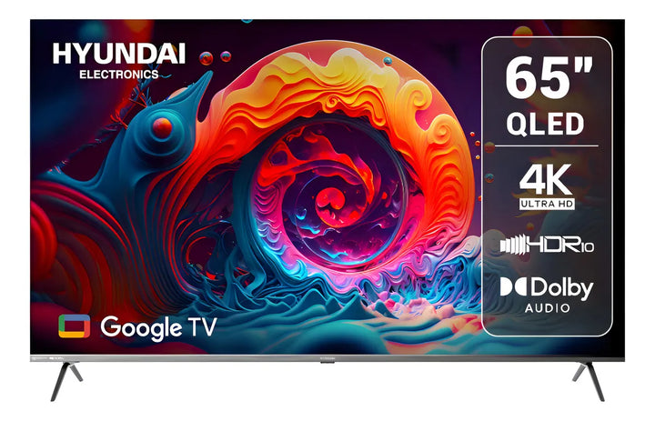 Televisor Hyundai 65 Pulgadas 4k Uhd Qled Smart Tv