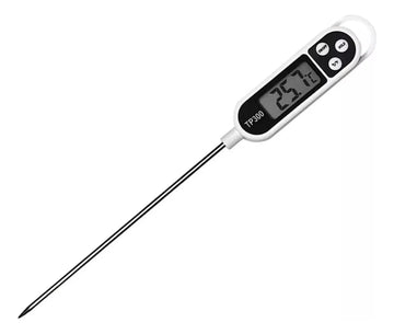 Termometro Digital Alimentos Comida Sonda Carnes Temperatura Blanco