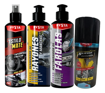 Kit Limpieza Vehiculos 12 Productos