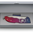 Navaja Cuchillo Victorinox Evoke Roja-azul Alox 0.9415.d221 Rojo - Azul