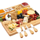 Tablas Grandes De Bambú Para Embutidos Y Quesos Ideal Para