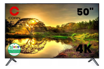 Smart Tv 50 Corn 4k Android + Soporte + Control Voz