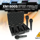 Micrófonos Behringer Ultravoice XM1800S Dinámico Supercardioide color negroS