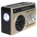 Parlante Radio Altavoz Retro Inalámbrico Bluetooth Linterna Diseño