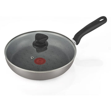 Sartén Imusa 30 Cm Alto Antiadherente Tapa Vidrio Talent Gris