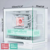 Sevenhero H602 Atx Funda Para Pc Con 5 Ventiladores Argb De