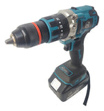 Taladro Percutor Inalámbrico Mandril 1/2 Brushless Color Azul Frecuencia 60hz