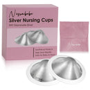 Nisxabebe Las Copas De Lactancia Originales De Plata, Protec