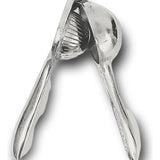 Exprimidor Manual De Naranjas Grande/aluminio Fundido Plateado