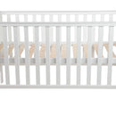 Cuna Cama De Madera Carestino Toledo 140x70 Blanco