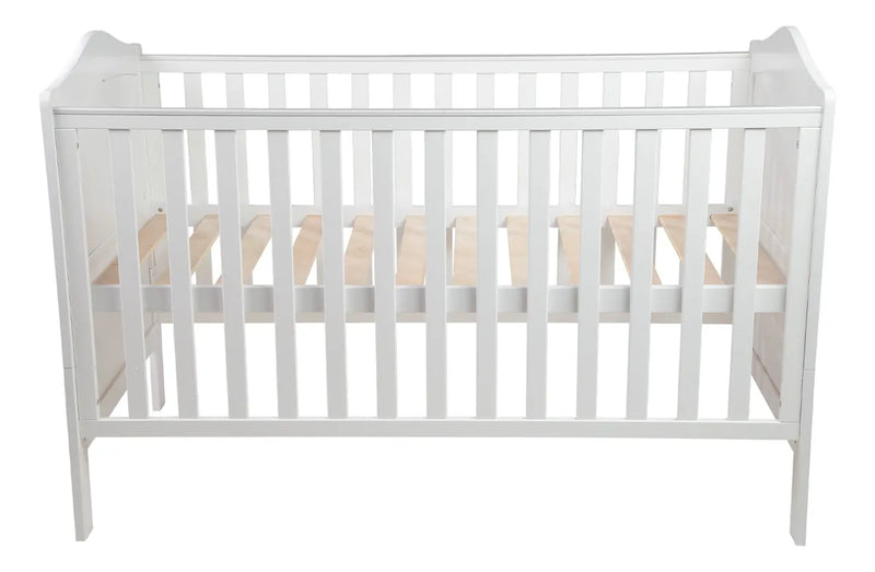 Cuna Cama De Madera Carestino Toledo 140x70 Blanco