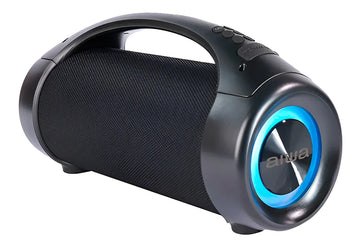 Parlante AIWA Bluetooth Portatil AWS600BT 50W RMS Boombox Color Negro