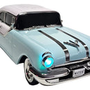 Radio Parlante Carro Ws-598 Bluetooth Fm Usb Y Manos Libres Celeste