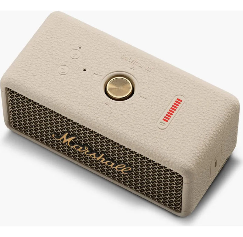 Marshall Emberton Iii Altavoz Portátil Bluetooth Crema 32hrs