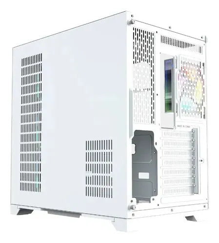 Gabnete Xyz Neutron White 4fans A-rgb 120mm Controlador Dual Blanco
