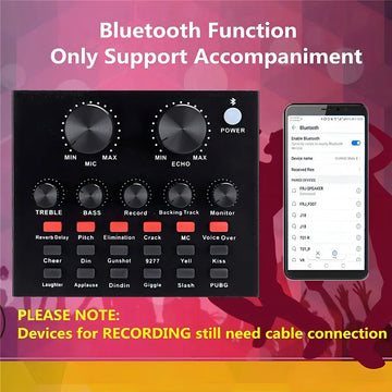 Mezclador Tarjeta Externa Sonido Usb Audio Música Rondon Color Varios