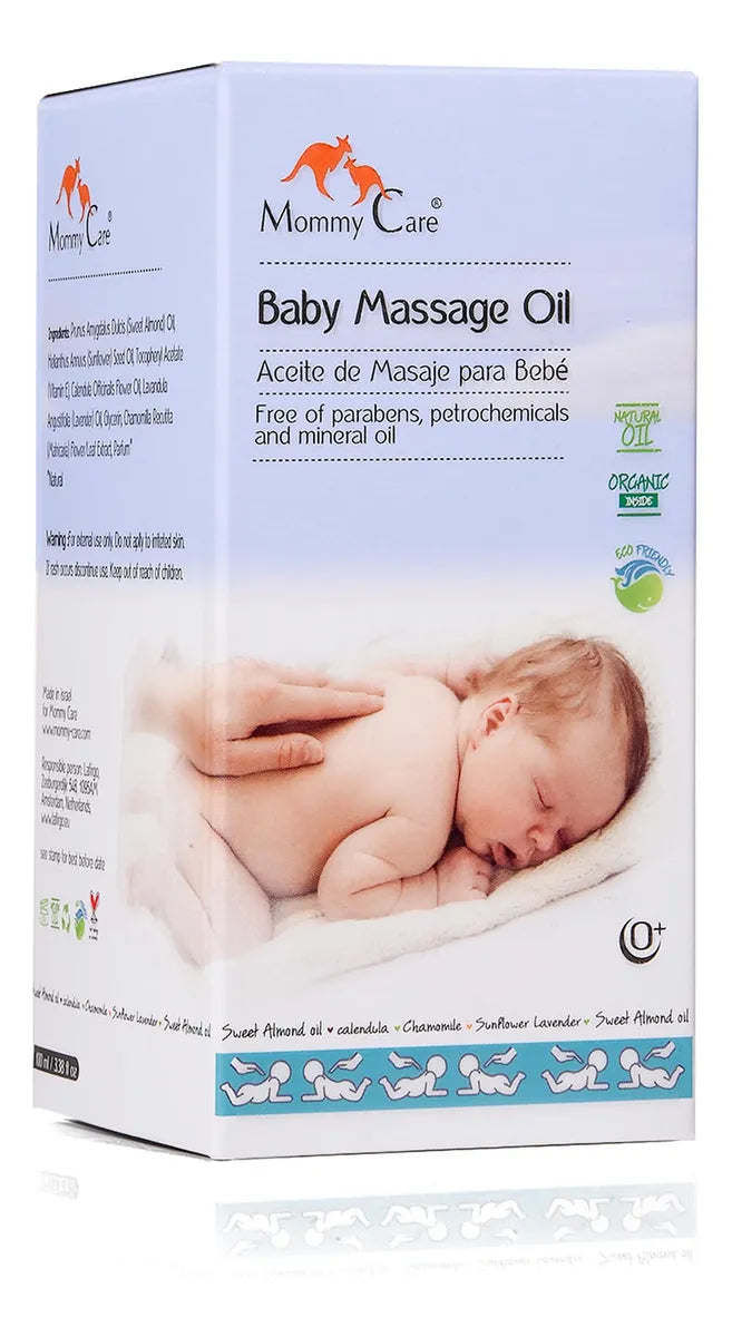 Mommy Care Aceite De Masaje Para Bebés, Fórmula Natural V.
